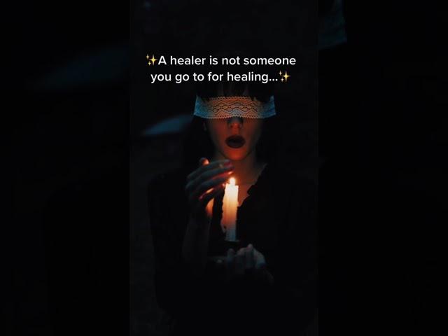A Healer Is Not Someone You Go To For Healing #shorts #shaman