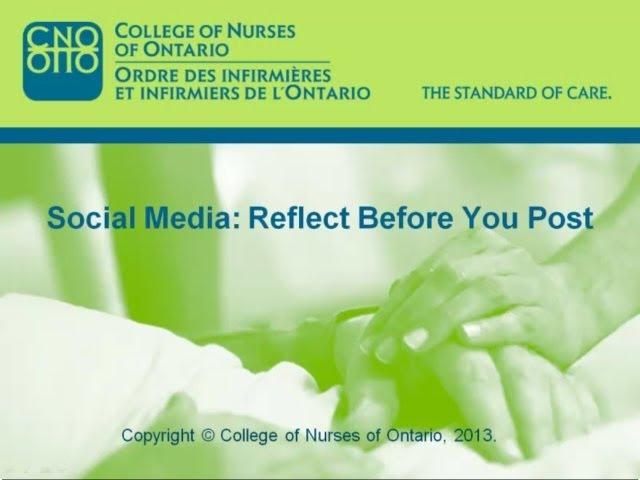 Social Media: Reflect Before You Post