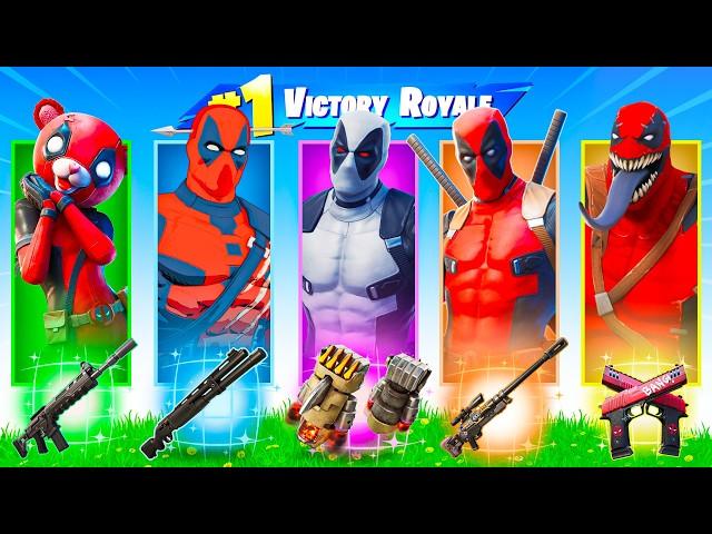 The *RANDOM* DEADPOOL Challenge in Fortnite!