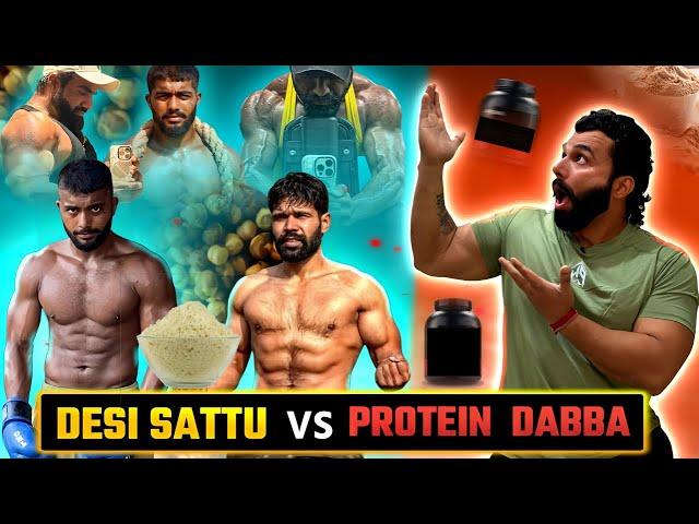 Desi Sattu Vs Protein Dabba || 2.2 Crore  || Panghal Fitness