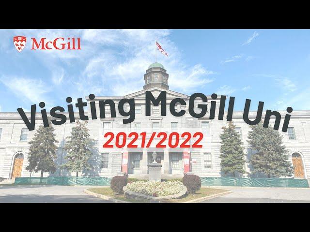 Visiting McGill University Campus in 2021/2022 | Montreal, Quebec