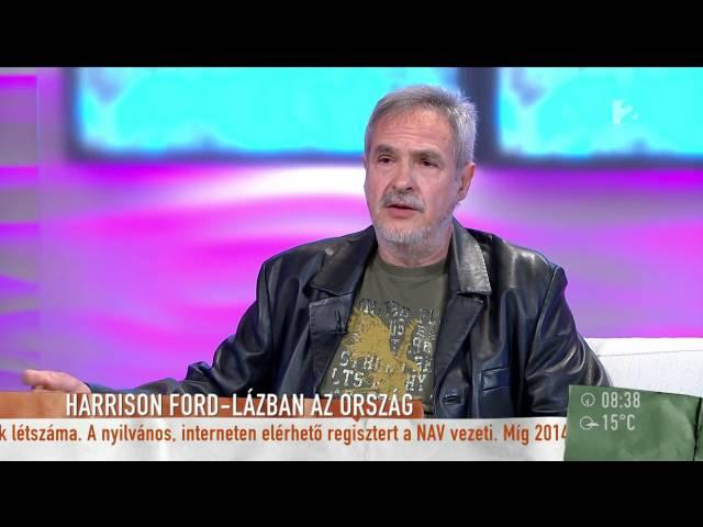 Harrison Ford magyar hangja kulisszatitkokat árult el - tv2.hu/mokka