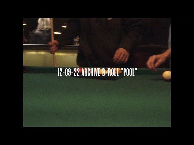 "Pool Vibes" 12-09-22 / B-Roll "VHS" Archive