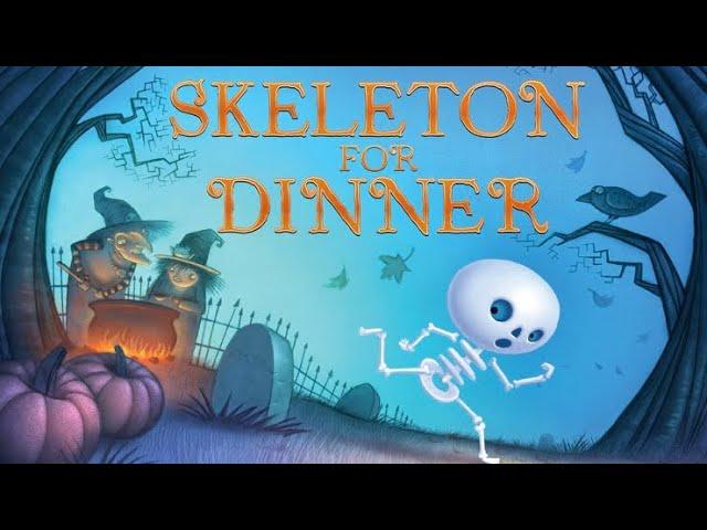 Skeleton for Dinner, by Margery Cuyler, children’s Story, read aloud, with music and sound effects