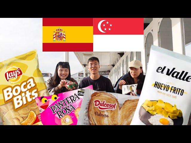 Singaporeans Try Spanish Snacks