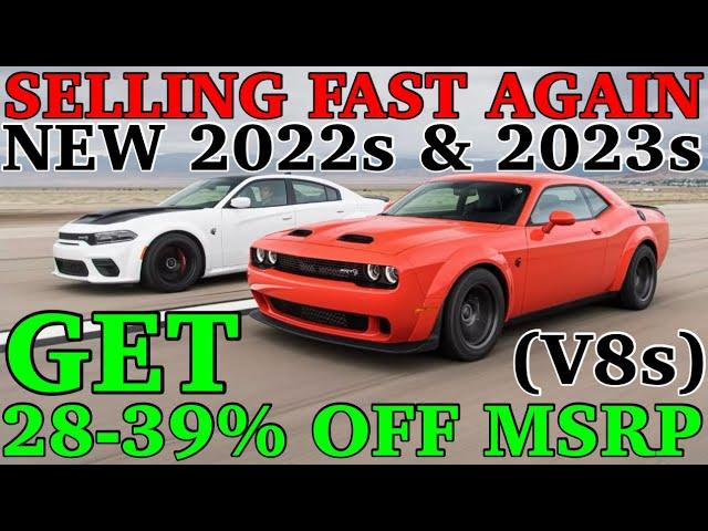 OVER 4,000 NEW V8 Dodge Charger and Challengers SOLD IN MAY 2024: RTs Scat Packs Hellcats Demon170s