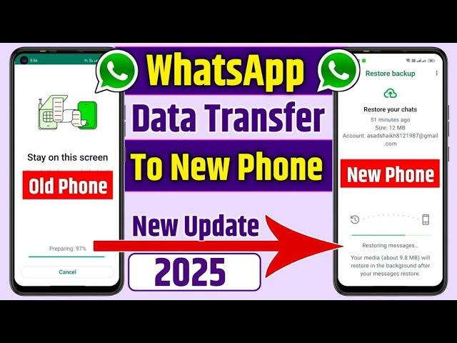 How to backup Whatsapp message to new phone | Whatsapp backup kaise kare new phone me