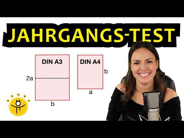 Jahrgangsstufentest 10. Klasse – DIN A4 Blatt