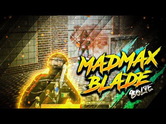 MADMAX BLADE BOLTE | pubgmobile montaze