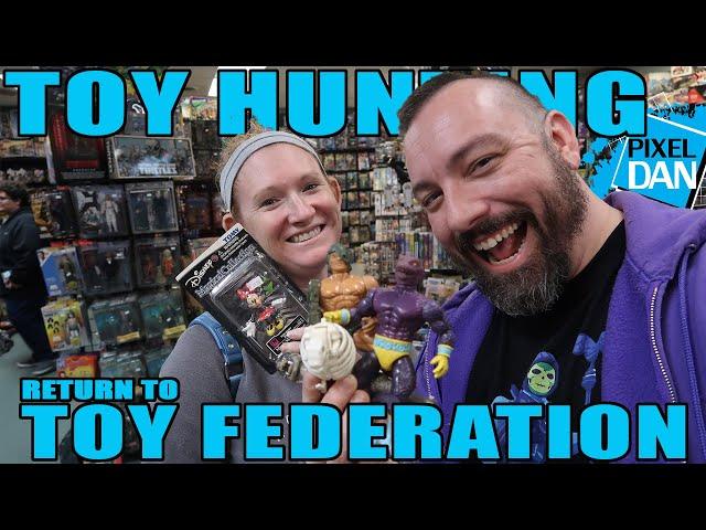 TOY HUNTING with Pixel Dan | Return to Toy Federation