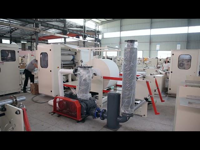 CIL-AS-288 Automatic N Folding Hand Towel Paper Converting Machine