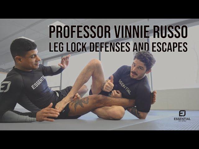 Professor Vinnie Russo Leg Lock Defenses and Escapes