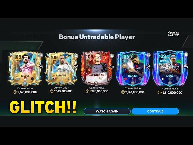 GLITCH 3x 107-109 OVR WORLD ELITE CLUB REWARD FC MOBILE 25 | AQUA VS INFERNO WEEK 2 FC MOBILE 25!