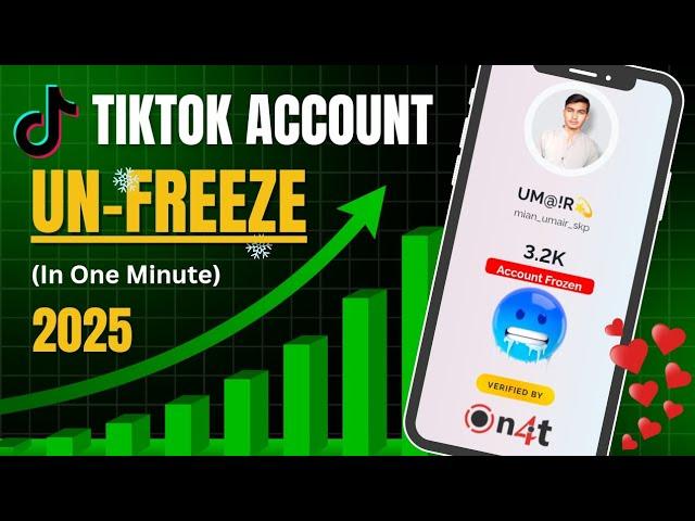 How to Unfreeze TikTok Account in 2025  Quick Fix in 1 Minute!