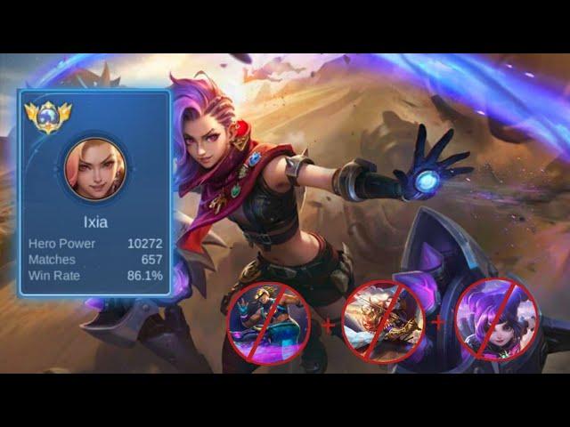 86% Win Rate + 17 Kill - Top Global 4 Ixia by Delzx || X Gameplay