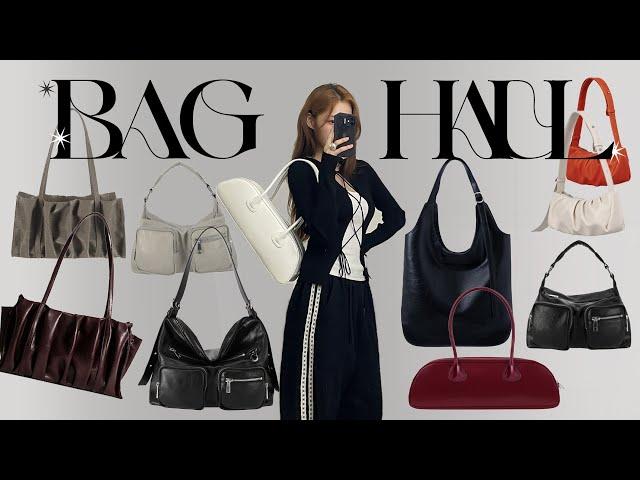 EVERYDAY DESIGNER BAGS HAUL my bag collection  ߮߰߮߬ ⃕ KOREAN DESIGNER BAGS REVIEW