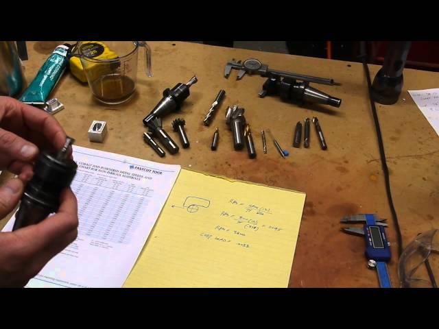Milling machine tutorial - cutter selection, speeds and feeds, coolant, high speed machining