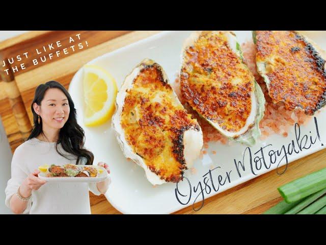 Japanese Style Miso Baked Oysters  Oyster Motoyaki