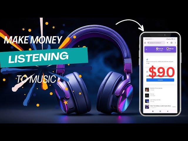  Earn Fast $90  Just Listening to Music  --- Raztune Review Real Or Fake 