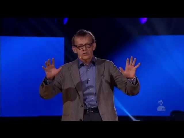 Hans Rosling i Globen om flyktingkrisen - Hela Sverige Skramlar