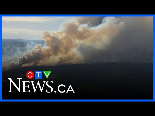 1,300 people flee wildfire near Swan Hills