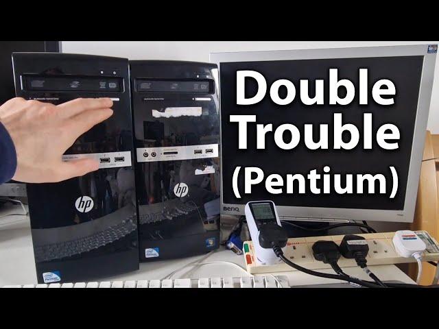 Double trouble? Two Pentium HP Towers - do they work and can they be saved from e-waste?