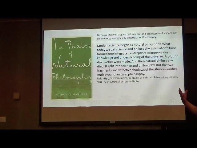 Boscovich Unified field theory and Atomism given by Roger Anderton 28 aug 2017