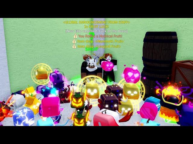 I Used 100 Accounts to get Every Mythical in Blox Fruits