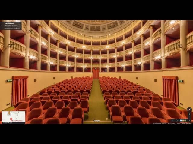 Tour Virtuale al Teatro Metastasio di Prato