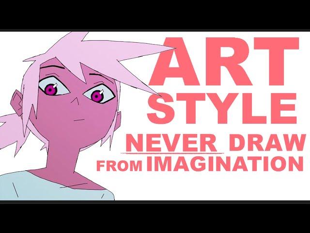 3 STEPS TO INSTANTLY FIND YOUR STYLE| NEVER draw from IMAGINATION!