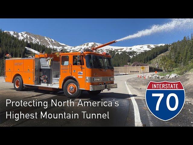 Emergency Response in North America's Highest Mountain Tunnel (11,200ft)