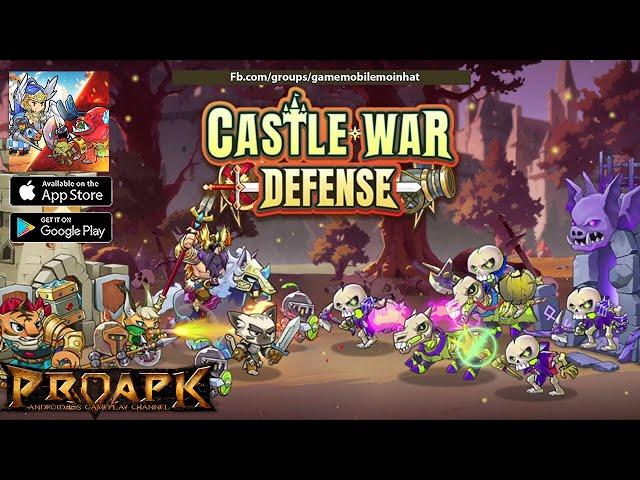 Castle War Defense Gameplay Android / iOS