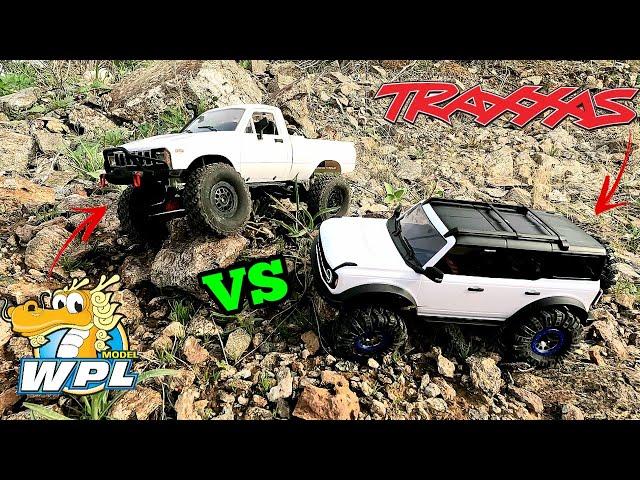 WPL C24 vs Traxxas TRX4m Bronco.