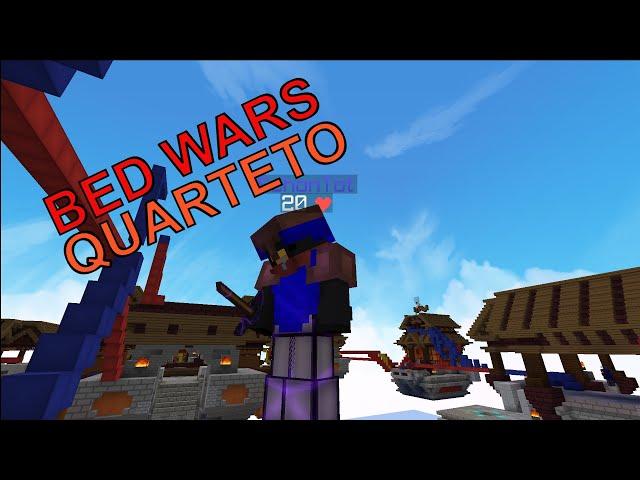 Bed Wars Quarteto ( Minecraft Gameplay ft. Ekkiro, Lee & Manu )