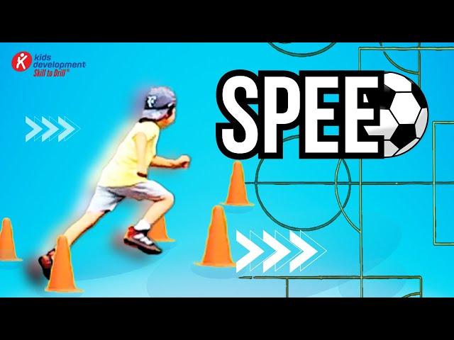 How to IMPROVE SPEED Football Skills for YOUTH players [Agility+Drills+Training+knowledge]