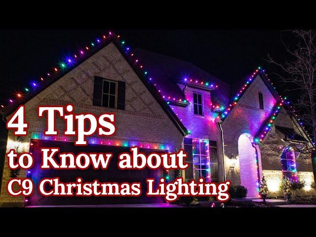 4 Things to Know about C9 Christmas Lighting like a Pro