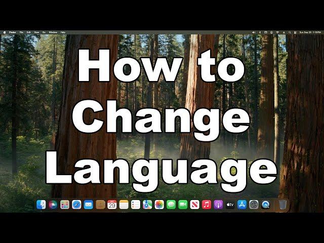 How To Change The System Language On Mac | macOS Settings | A Quick & Easy Guide