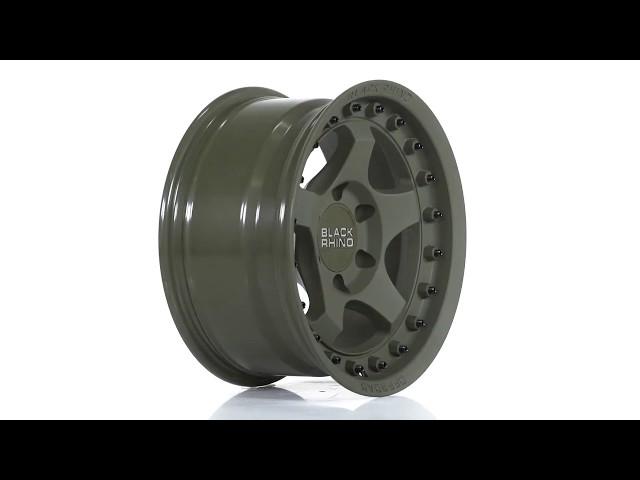 FUEL AUTOTEK Media: Black Rhino Wheels – Bantam in Olive Drab Green