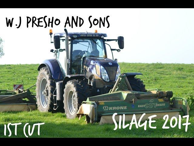 W.J Presho and Sons Contracts Silage 2017