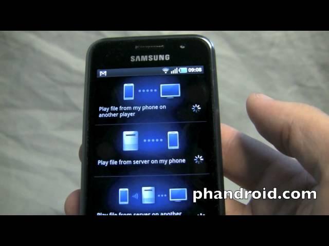 Samsung Galaxy S: Media and Gaming
