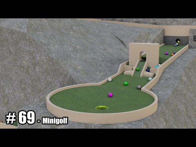 Mini Golf - 3D Marble Race (FULL HD)