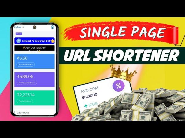 Highest paying one page URL Shortener || best one page URL Shortener in 2024 ‎@Ashit_Rastogi