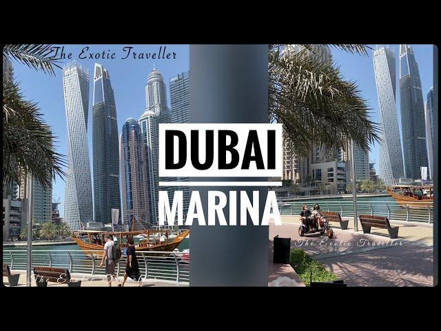 Marina Walk | Dubai Marina 4K View | Summer Vibes 2021 #Shorts
