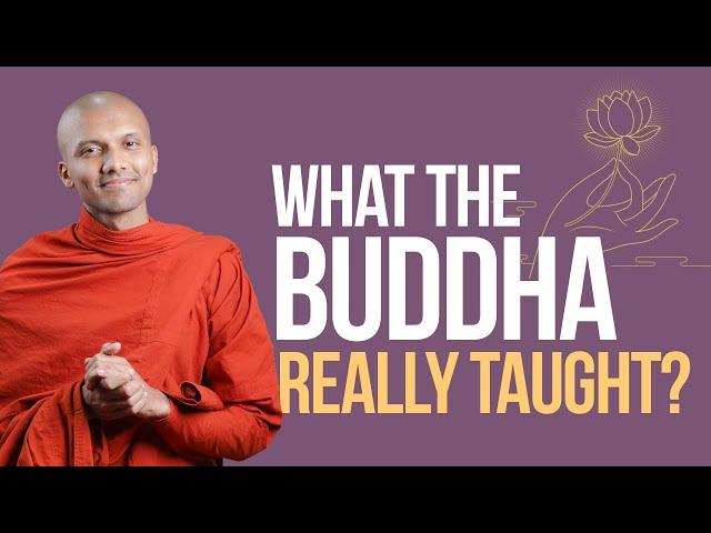 What the buddha really taught?  ‍️ | Buddhism In English