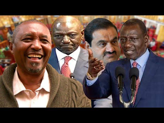 Fearless Kimani Ngunjiri Mocks Pres Ruto Over Canceled Adani Deal Amid U.S. Arrest Warrant Drama