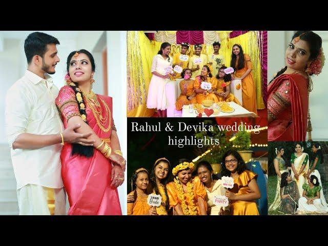 Kerala hindu wedding highlights| Our wedding day| Rahul weds Devika