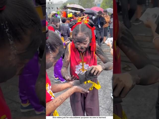 Coal Holi: A Strange Belief from China #shortsvideo