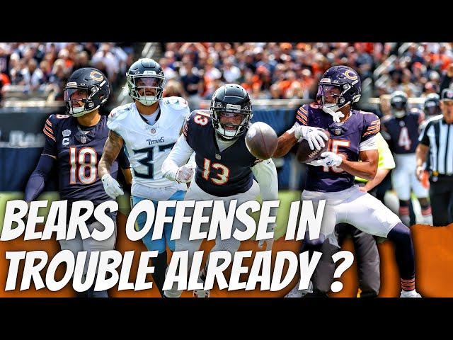 Chicago Bears Offense May Be In Trouble To Start The Season