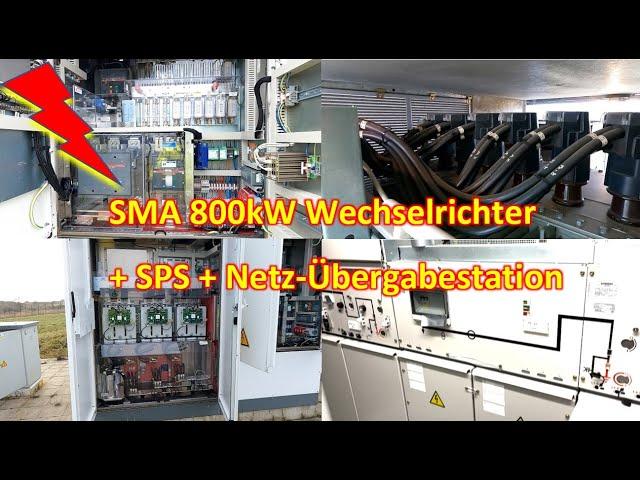 #127 - Exklusive Einblicke in einen SMA 800kW PV-Wechselrichter und der PV-Park-Infrastruktur