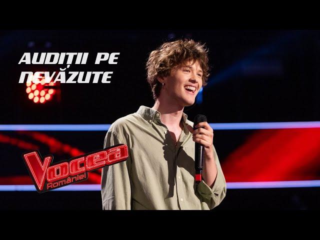 Călin Lupea  | "Runaway Baby" | Audiții pe Nevăzute | Vocea României | Sezonul 12